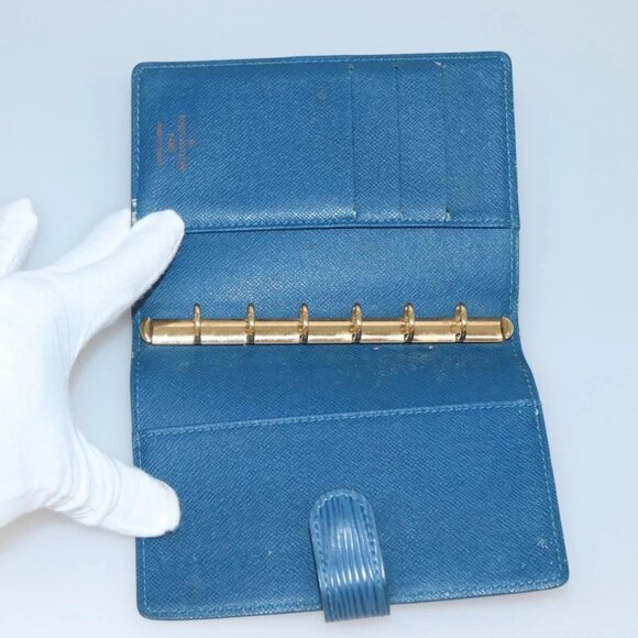 LOUIS VUITTON Epi Agenda PM Day Planner Cover Blue - Picture 7 of 16